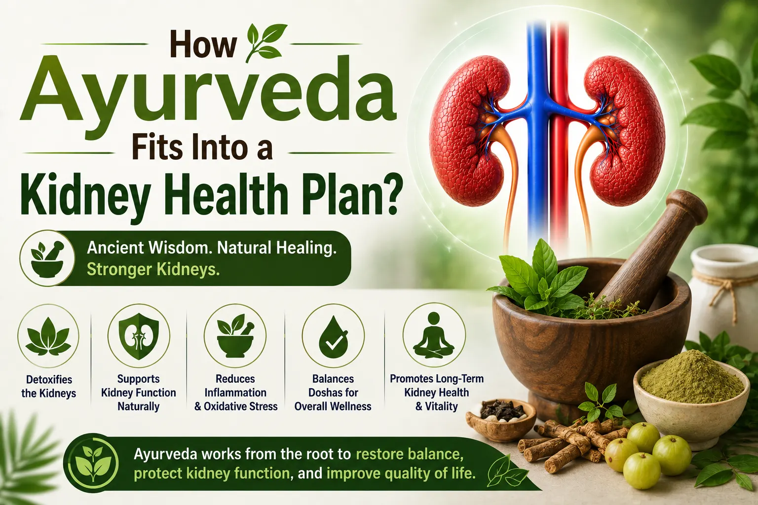 How Ayurveda Fits Into a Kidney Health Plan?